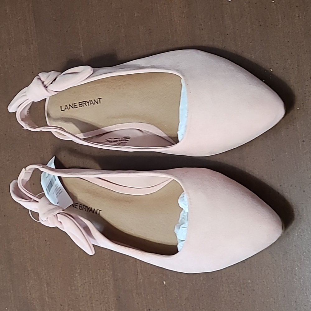 Lane Bryant Blush Flats